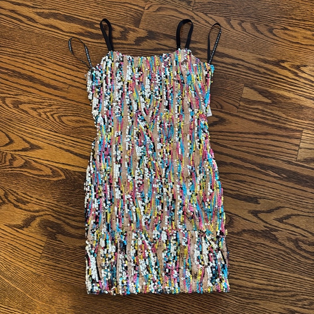 NWT KatieJ NYC Sequin dress - Tween Size Large